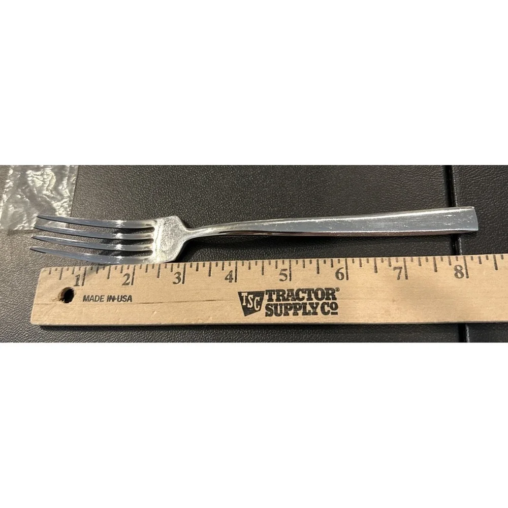 Reed & Barton Cole Dinner Fork Forks 18/10 Stainless Steel Flatware Set Of 5 NEW
